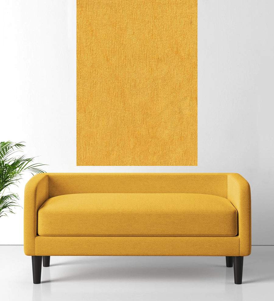 Polycotton Beso Fabric Bold Yellow 147 Code - Febonic Living