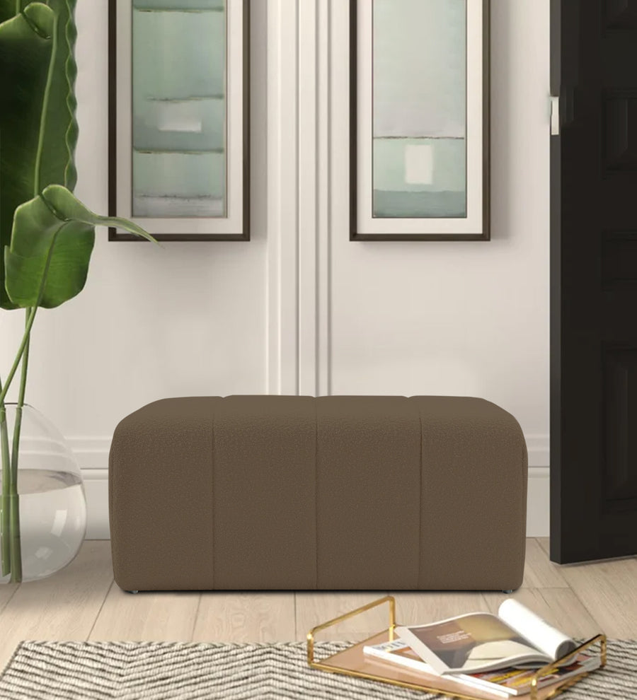 Lark Boucle Bench - Caro Beige by Febonic Living
