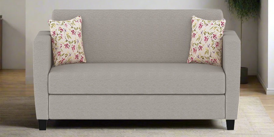 Gozi Fabric 2 Seater Sofa In Ash Grey Colour - Febonic Living