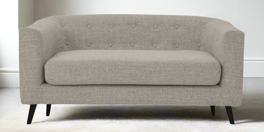 Casper Fabric 2 Seater Sofa In Ash Grey Colour - Febonic Living