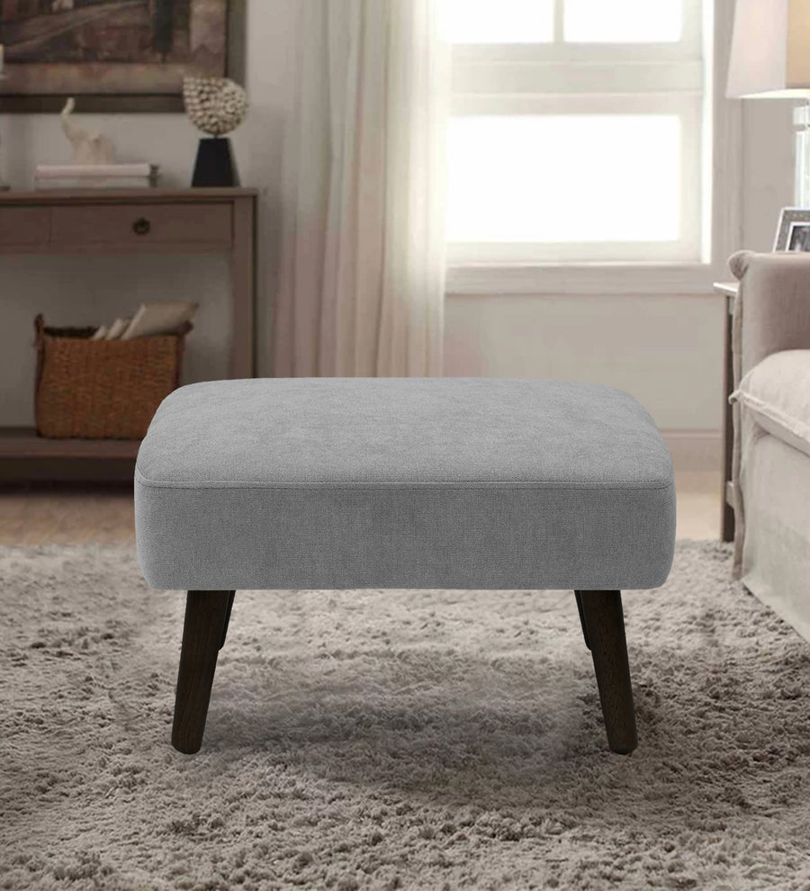 Luke  Foot Stool Fabric - Lit Grey by Febonic Living