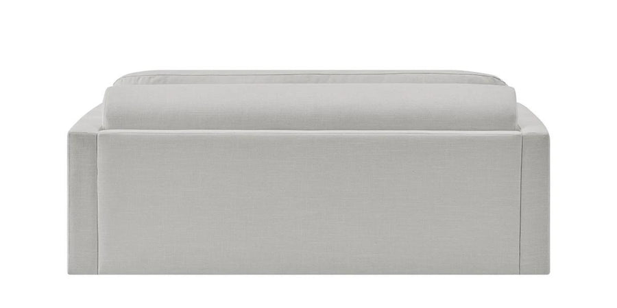 Rosa Fabric 3 Seater Foldable Sofa Cum Bed In Lit Grey Colour - Febonic Living