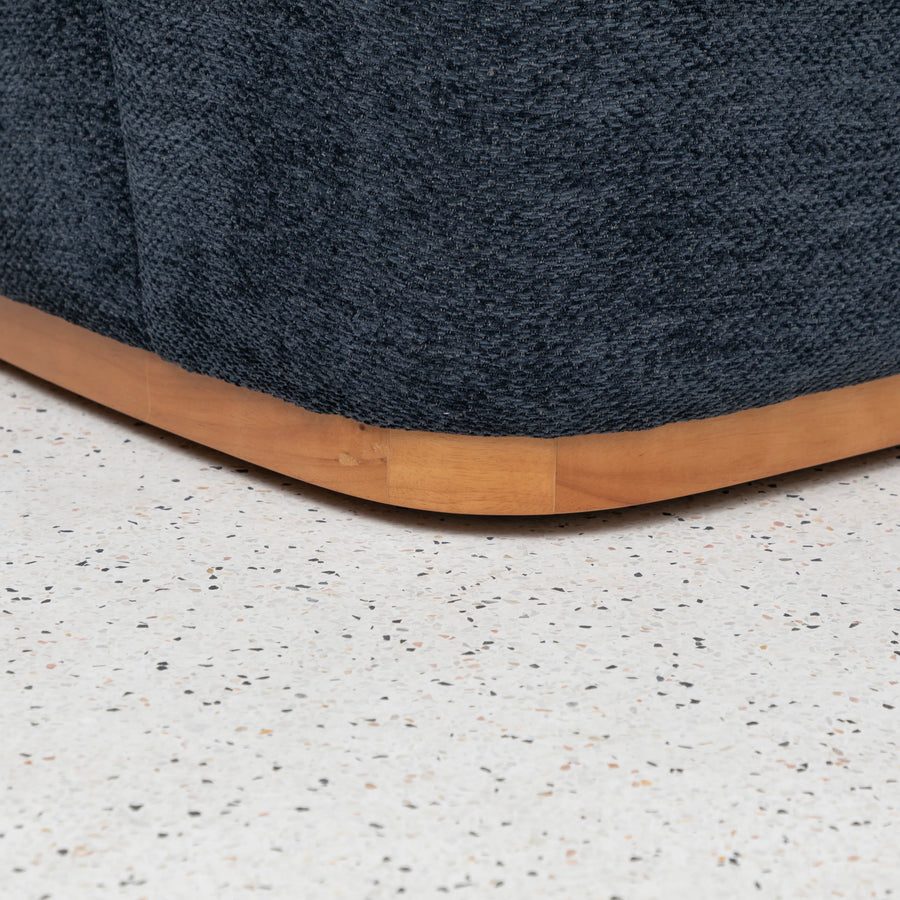 Borik Fabric Dining Chair In Blue Colour Set Of 4 - Febonic Living