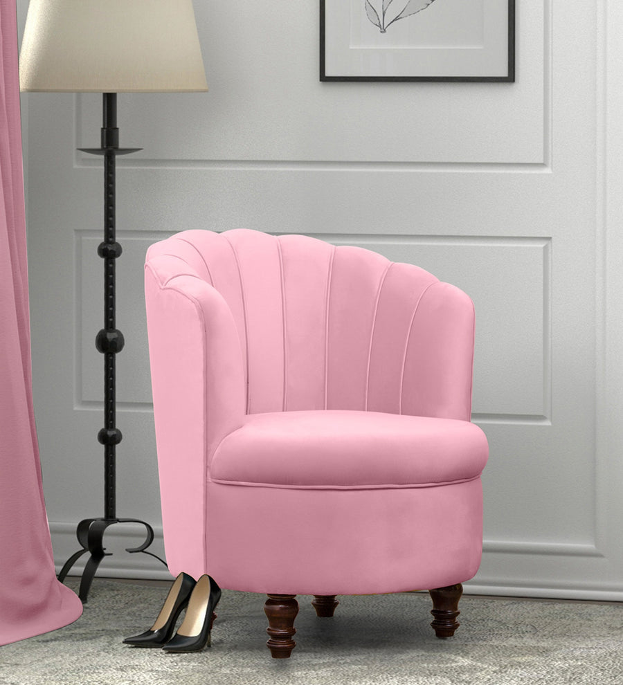 Clark  Slipper Velvet Chair - Millennial Pink by Febonic Living