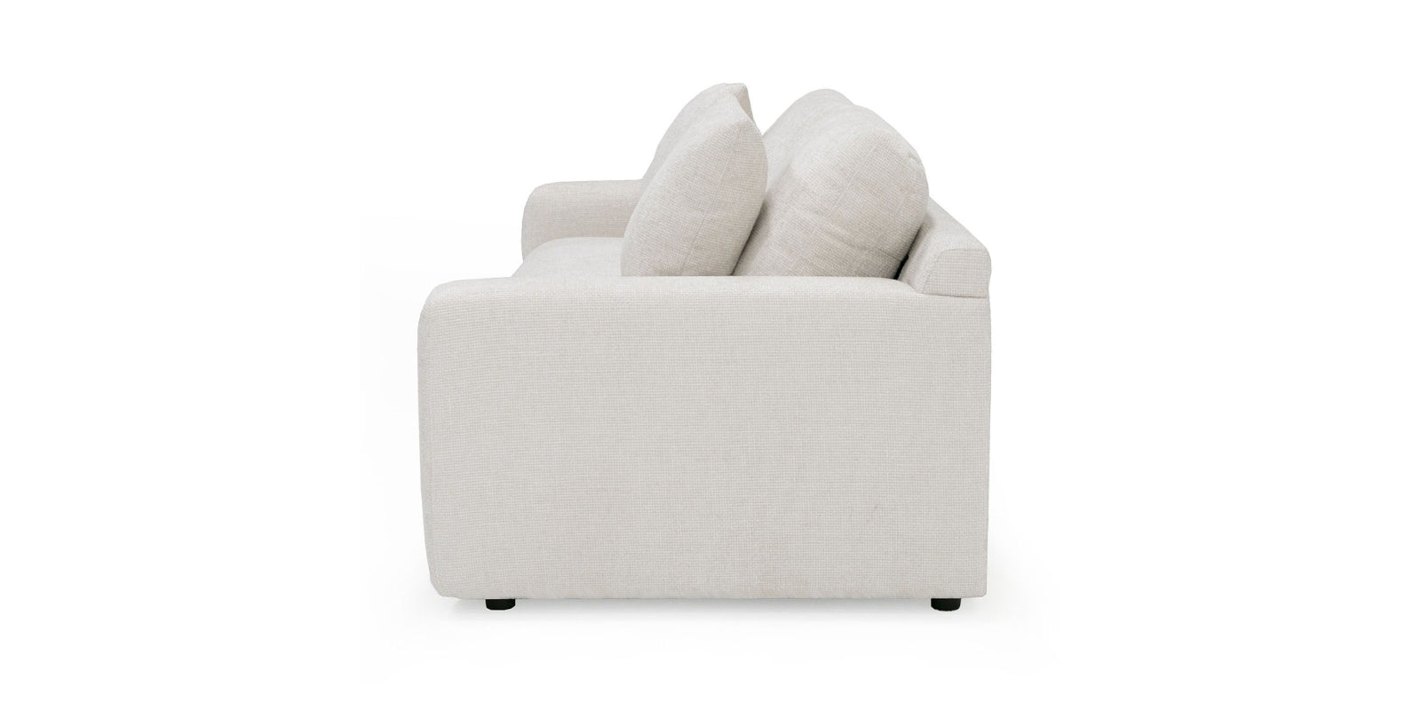 Glory Fabric 3 Seater Sofa in Ivory Cream Colour