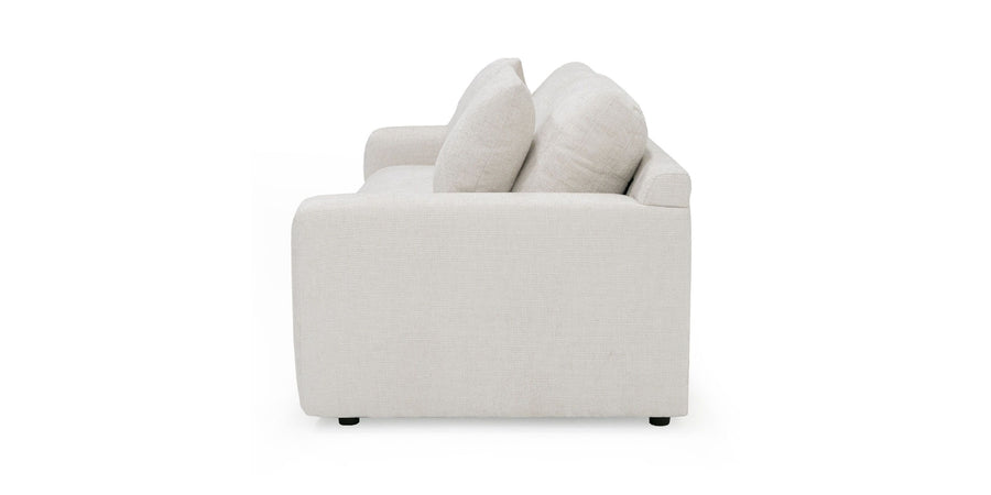 Glory Fabric 3 Seater Sofa In Beige Colour - Febonic Living