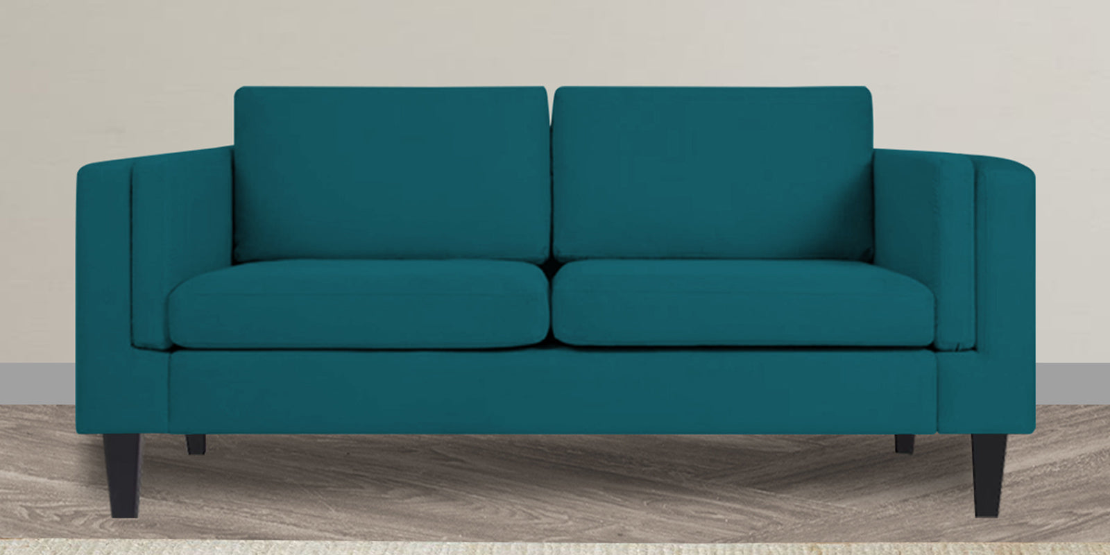 Jasper Velvet 2 Seater Sofa in Pine green Colour