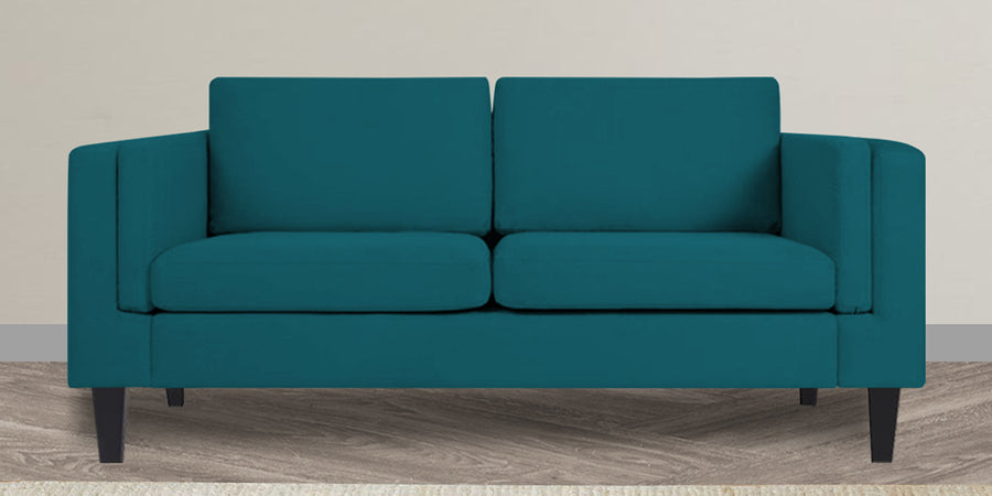 Jasper Velvet 2 Seater Sofa In Pine Green Colour - Febonic Living