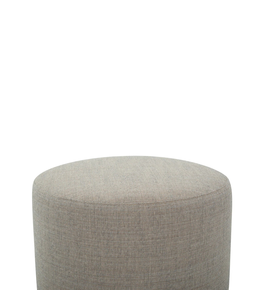 Dasa Fabric Pouffe In Ash Grey Colour - Febonic Living