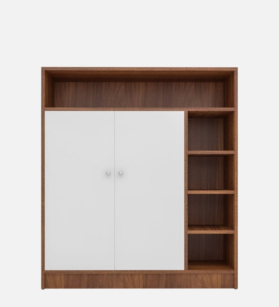 Oviar Shoe Rack In Oral Walnut Finish - Febonic Living