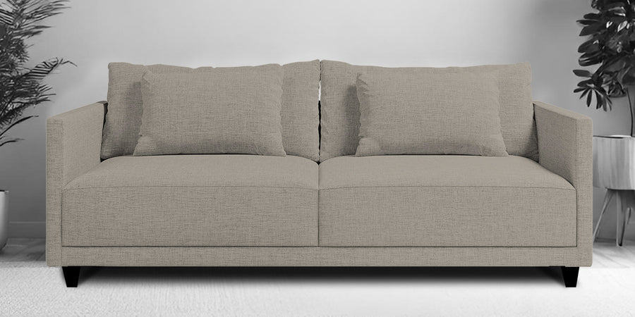 Kera Fabric 2 Seater Sofa In Ash Grey Colour - Febonic Living