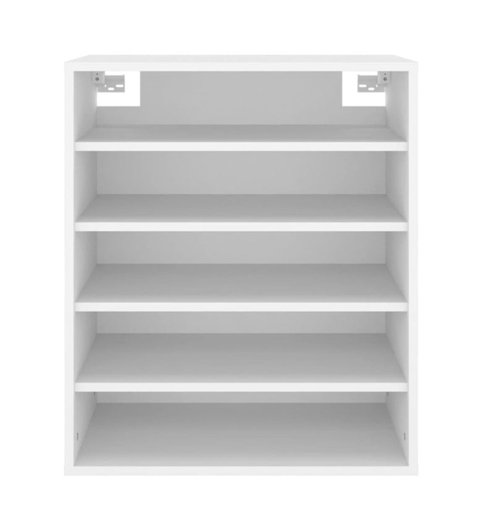 Melia Shoe Rack in Frosty White Finish