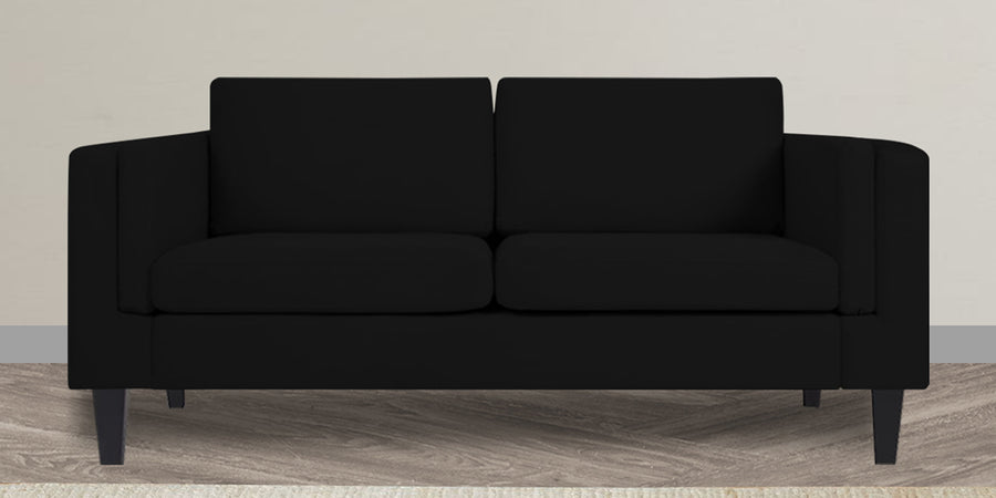 Jasper Velvet 2 Seater Sofa In Adam Black Colour - Febonic Living