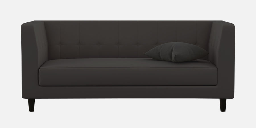 Braulia Velvet 3 Seater Sofa In Davy Grey Colour - Febonic Living