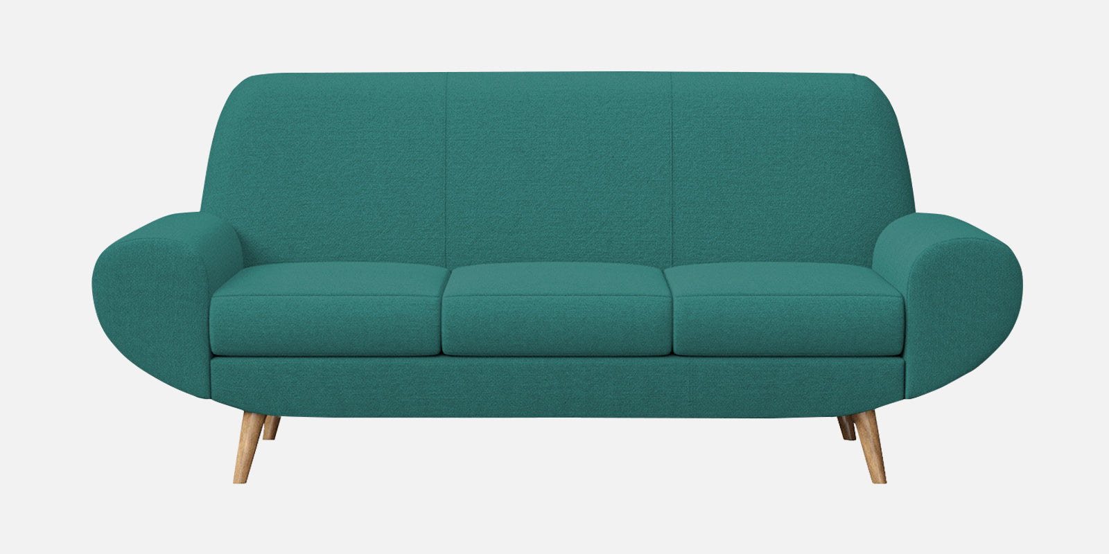 Jessy Fabric 3 Seater Sofa in Sea Green Colour