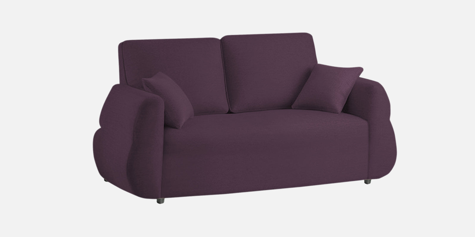 Jack Fabric 2 Seater Sofa In Greek Purple Colour