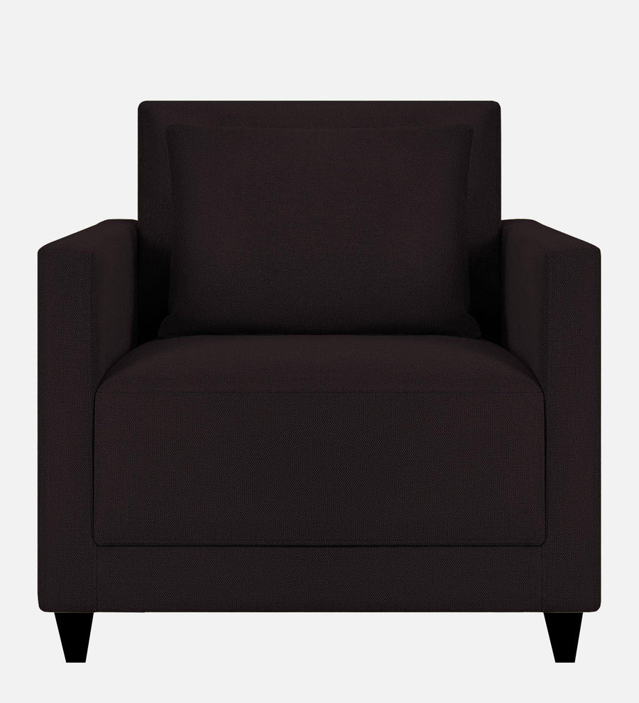 Kera Fabric 1 Seater Sofa In Cara Brown Colour - Febonic Living
