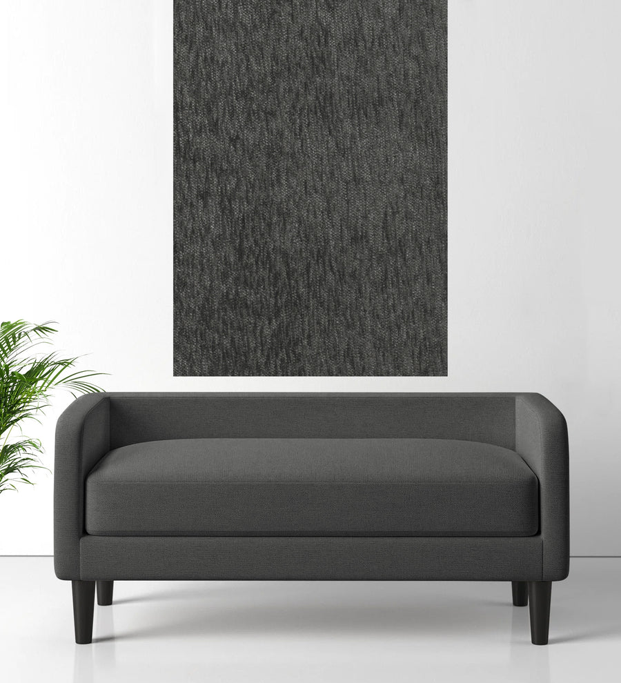 Polycotton Beso Fabric Charcoal Grey 170 Code - Febonic Living