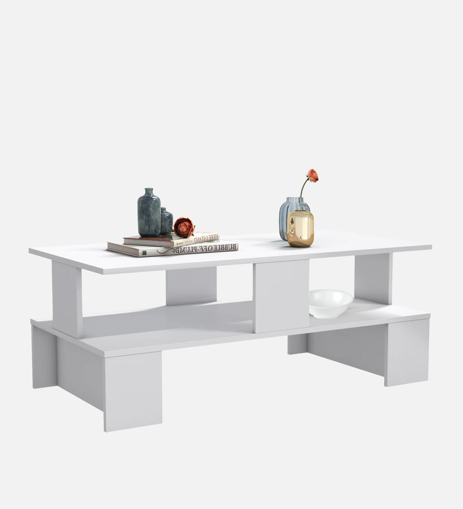 Ares Coffee Table In Frost White Finish - Febonic Living