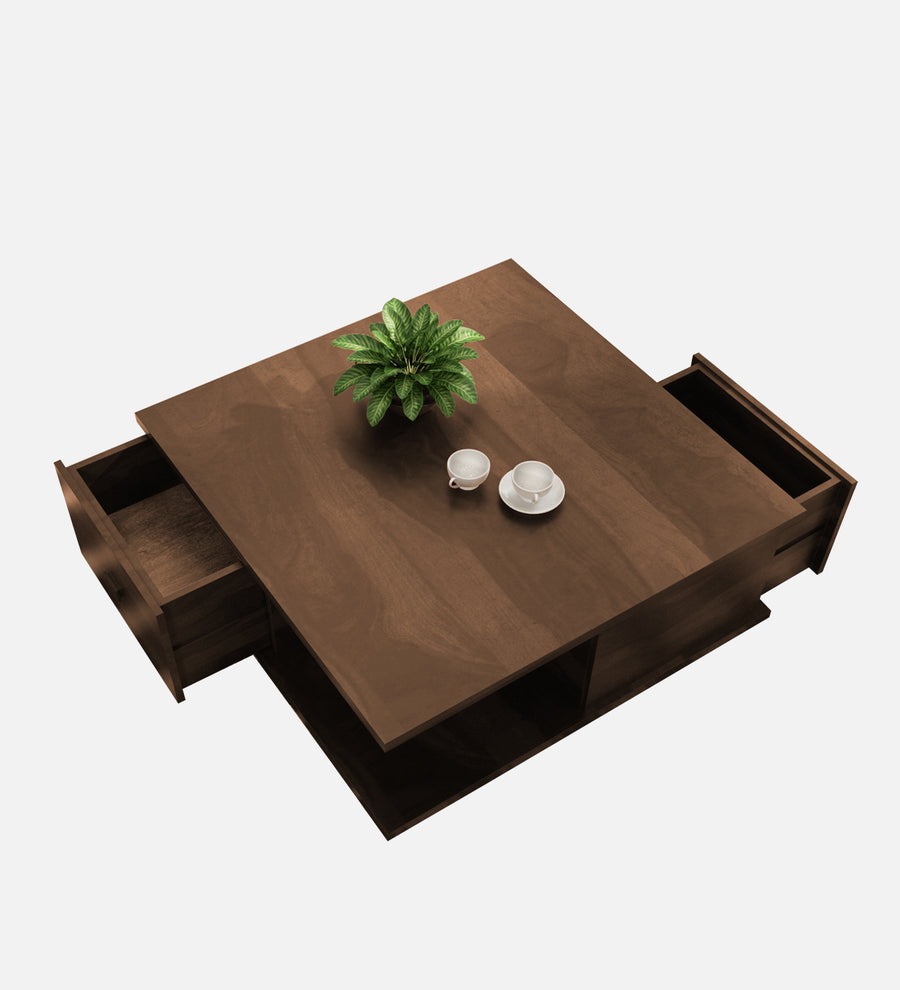 kasa Coffee Table In Oral Walnut Finish - Febonic Living