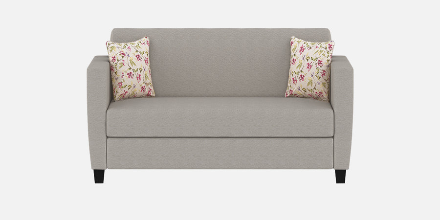 Gozi Fabric 2 Seater Sofa In Ash Grey Colour - Febonic Living