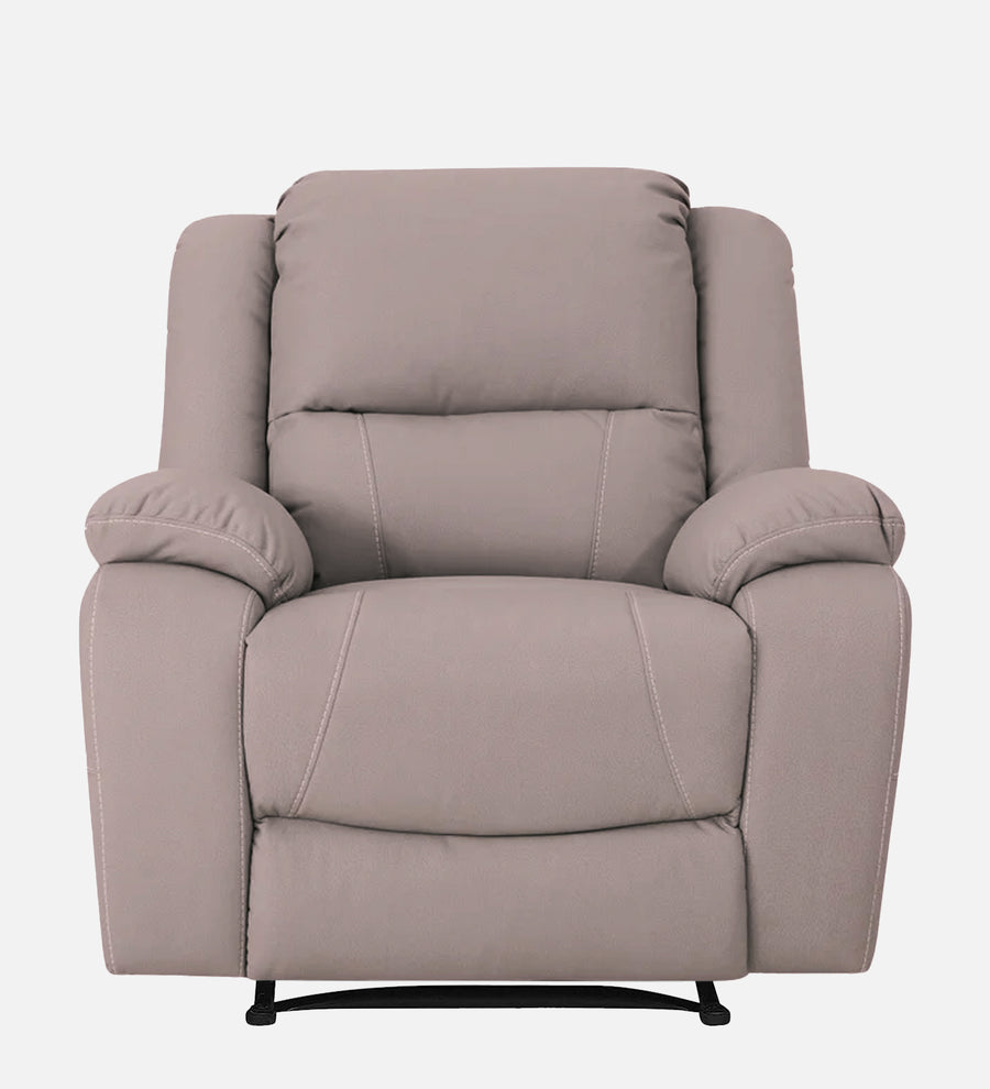 Adley Fabric 1 Seater Motorized Recliner In Orchid Beige Colour - Febonic Living