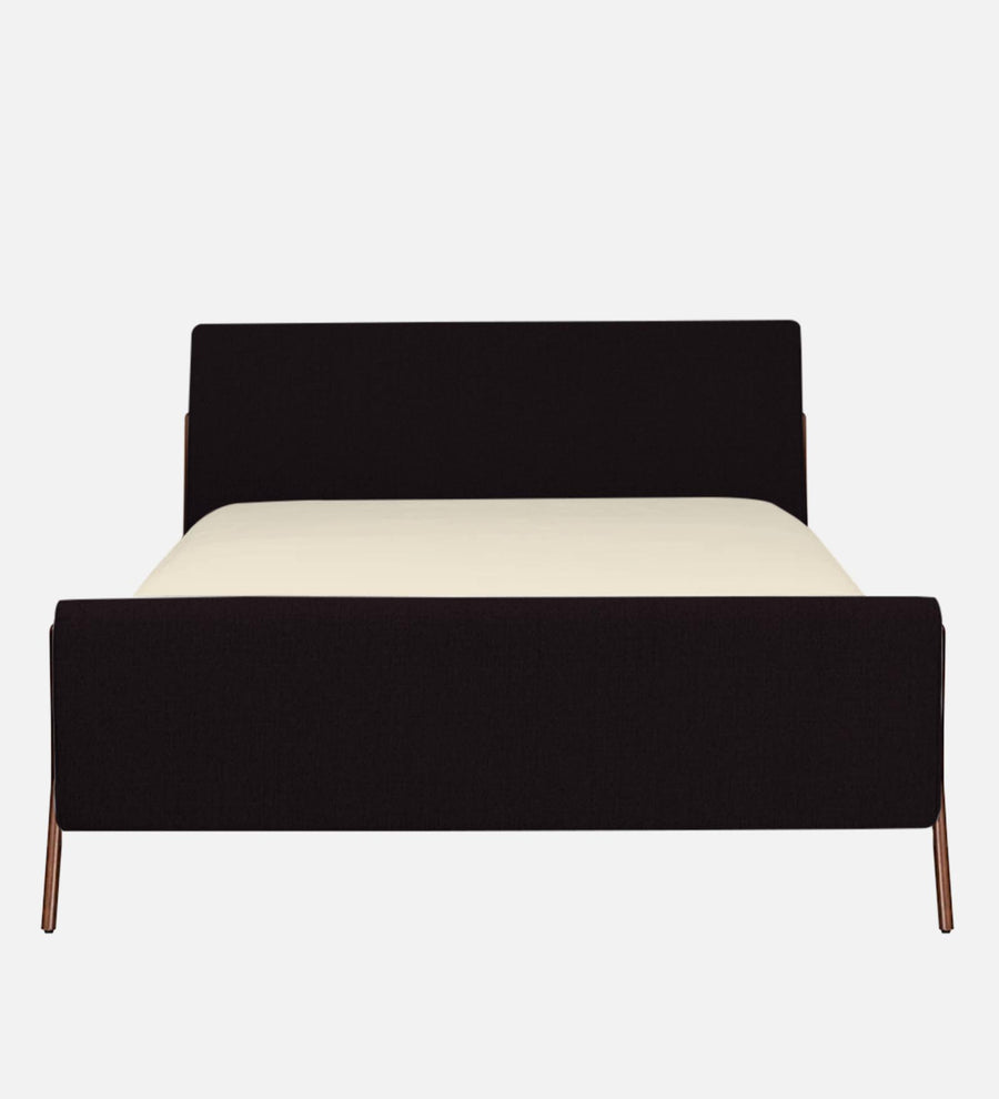 Catla Fabric Upholstered Queen Size Bed In Cara Brown Colour - Febonic Living