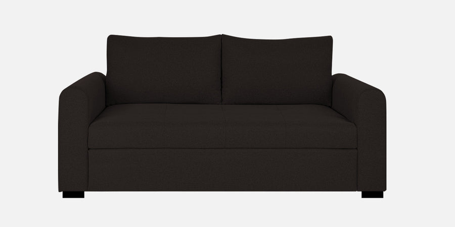 Sigma Fabric 2 Seater Sofa In Cara Brown Colour - Febonic Living