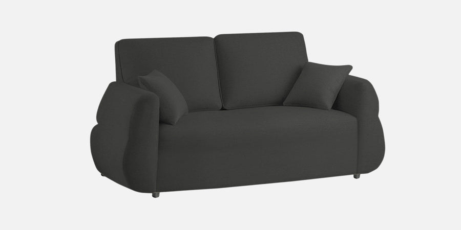 Jack Fabric 2 Seater Sofa In Charcoal Grey Colour - Febonic Living