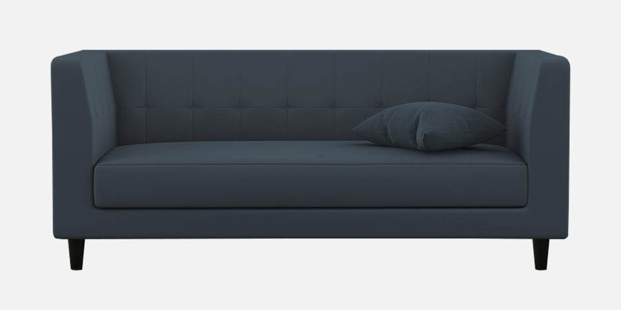 Braulia Velvet 3 Seater Sofa In Oxford Blue Colour - Febonic Living
