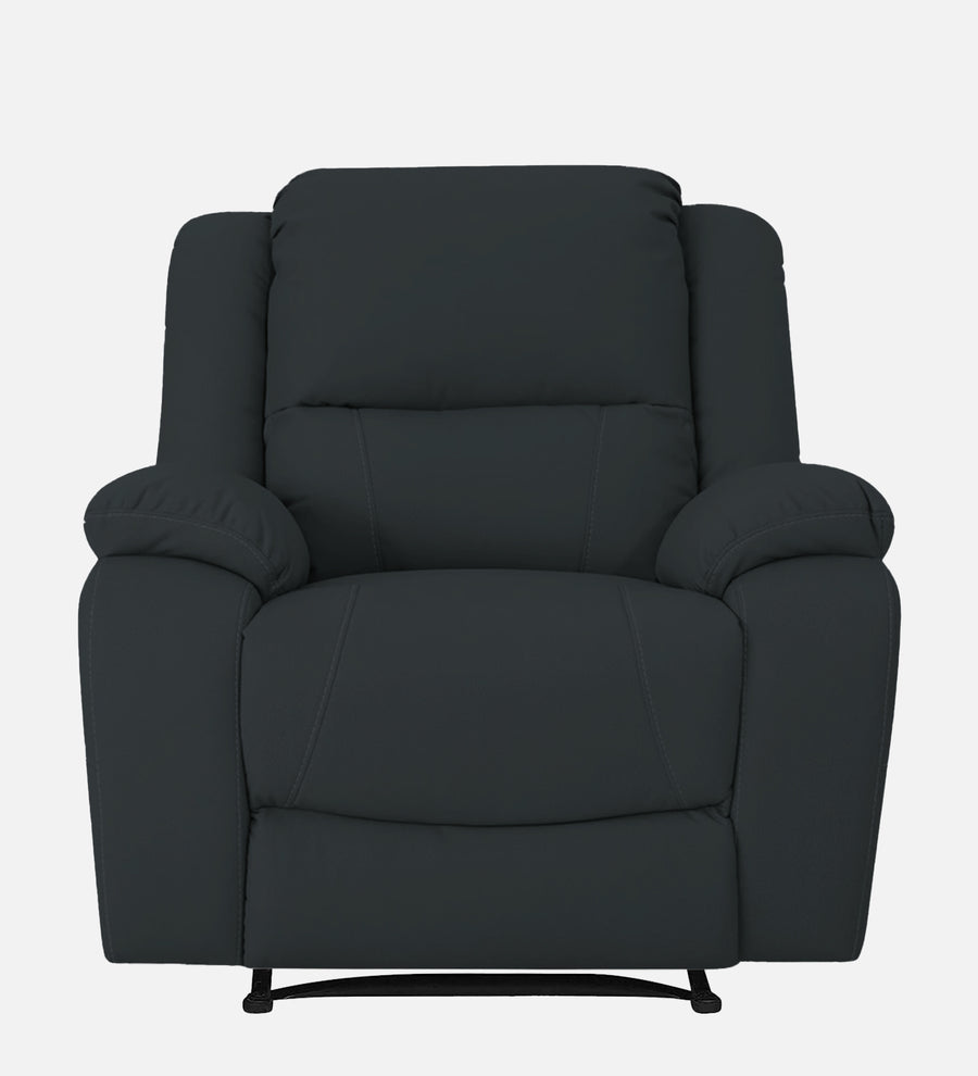 Adley Fabric 1 Seater Motorized Recliner In Duby Grey Colour - Febonic Living