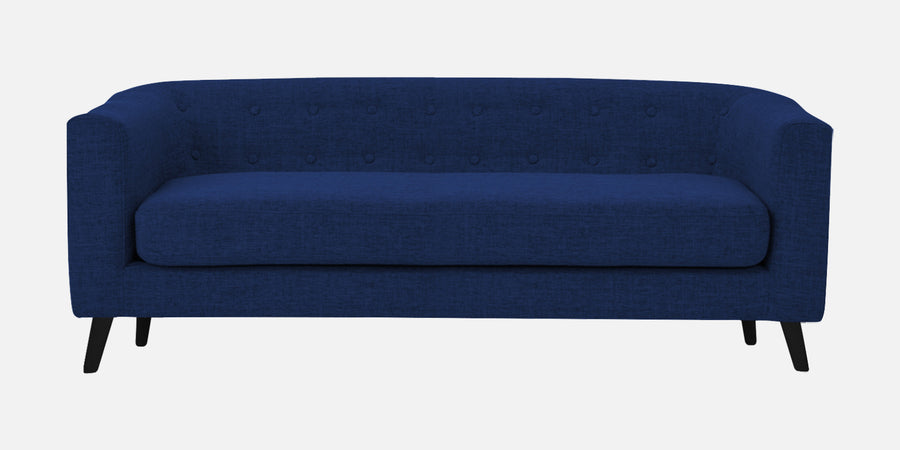 Casper Fabric 3 Seater Sofa In Royal Blue Colour - Febonic Living