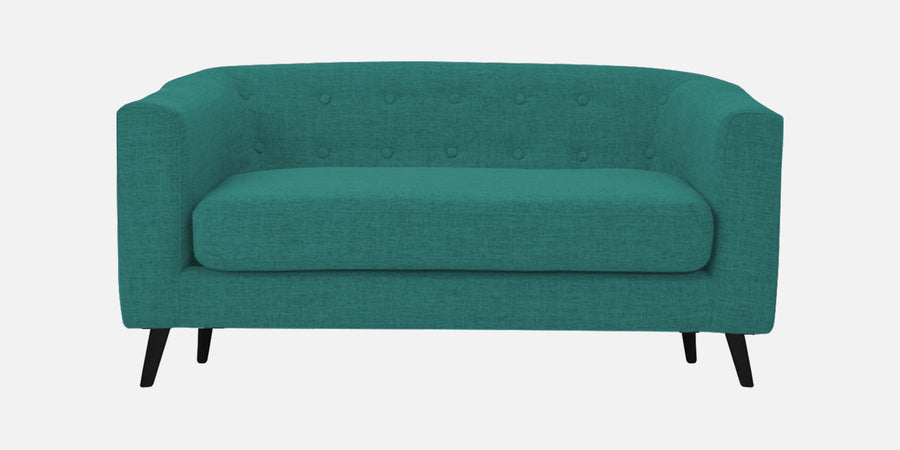 Casper Fabric 2 Seater Sofa In Sea Green Colour - Febonic Living