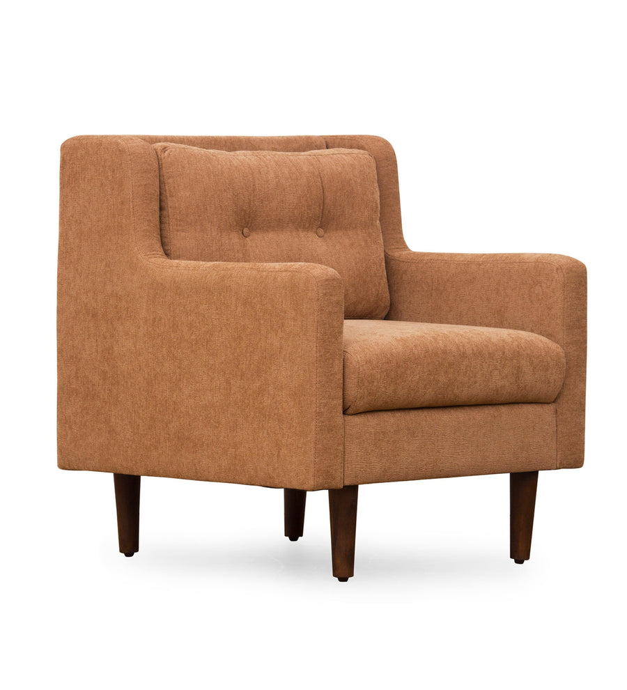 Emma Boucle Arm Chair In Daisy Yellow Colour - Febonic Living