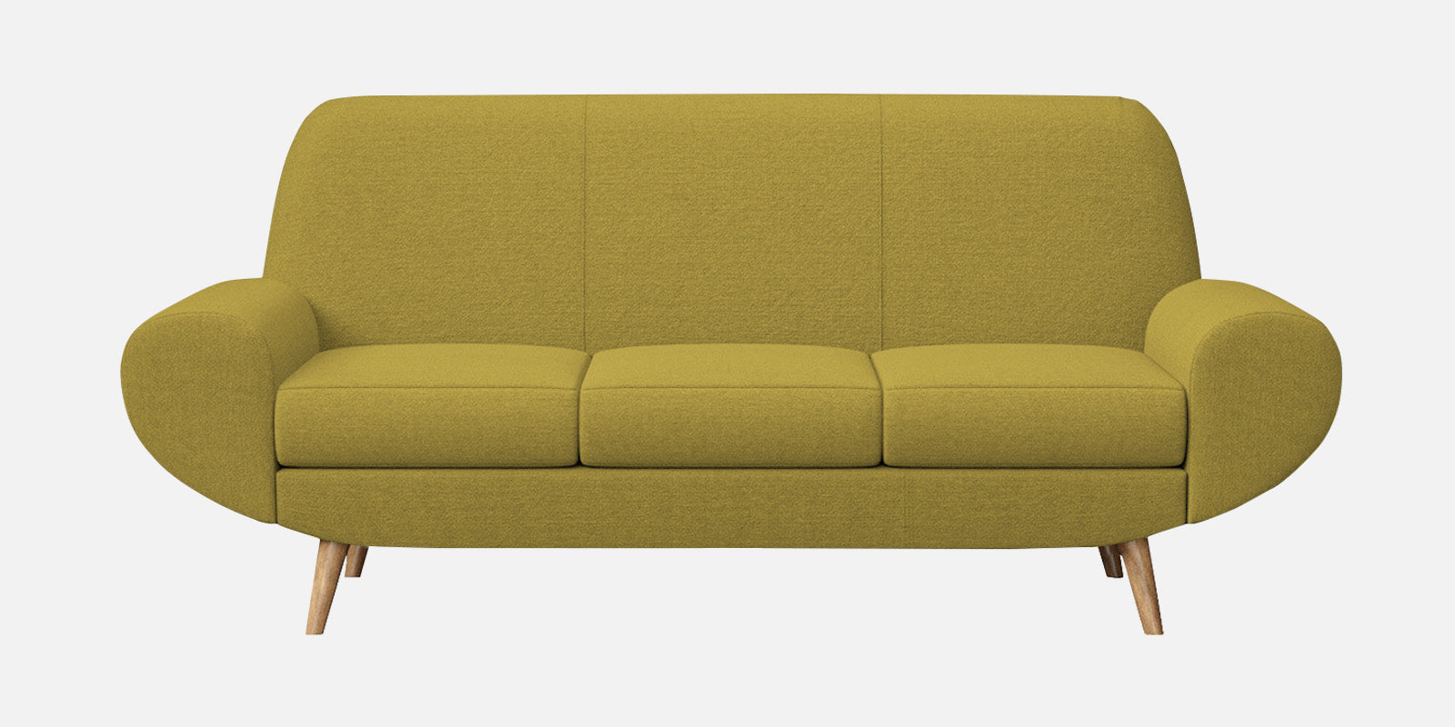 Jessy Fabric 3 Seater Sofa in Parrot Green Colour