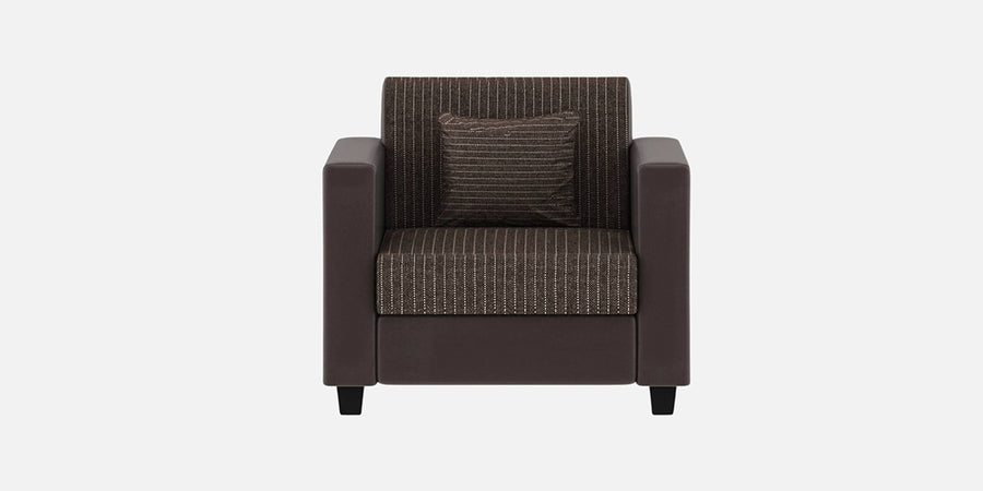 Baley Fabric 3 2 1 Sofa Seater Sofa In Lama Brown Colour - Febonic Living