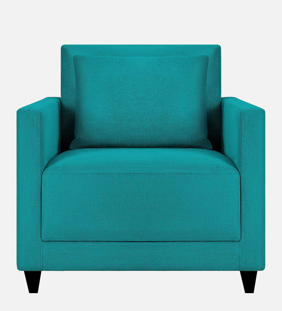 Kera Fabric 1 Seater Sofa In Sea Green Colour - Febonic Living