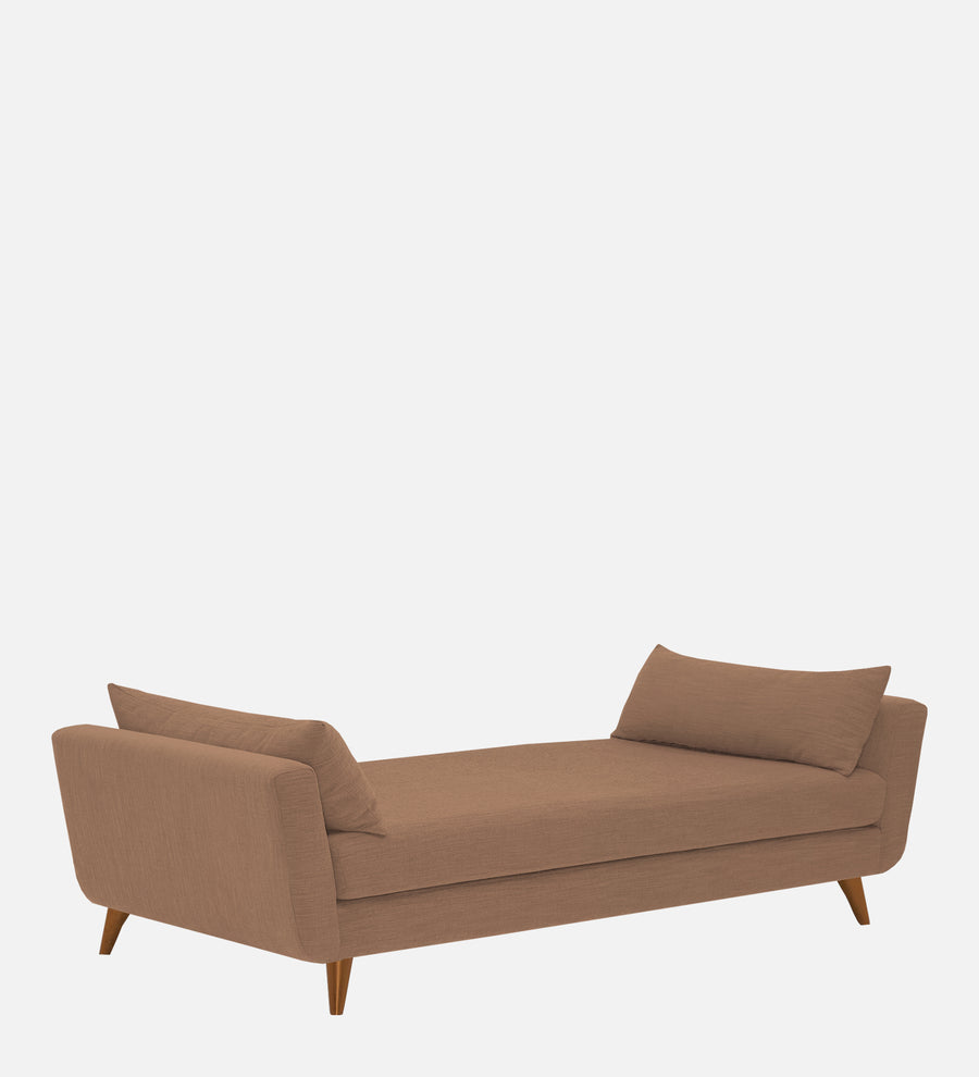 Jasmin Fabric Chaise Lounger In Cosmic Beige Colour - Febonic Living