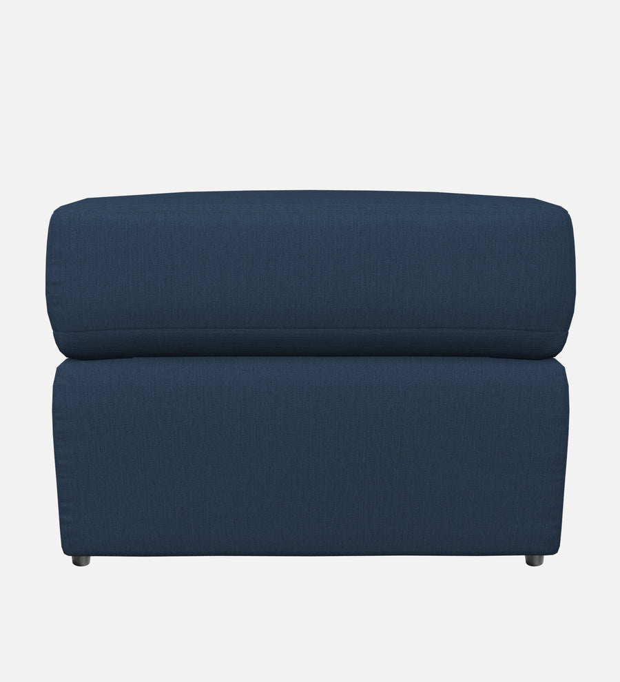 Penny Fabric Ottoman In Denim Blue Colour With Storage - Febonic Living