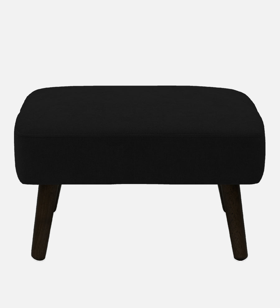 Luke Fabric Foot Stool In Zed Black Colour - Febonic Living
