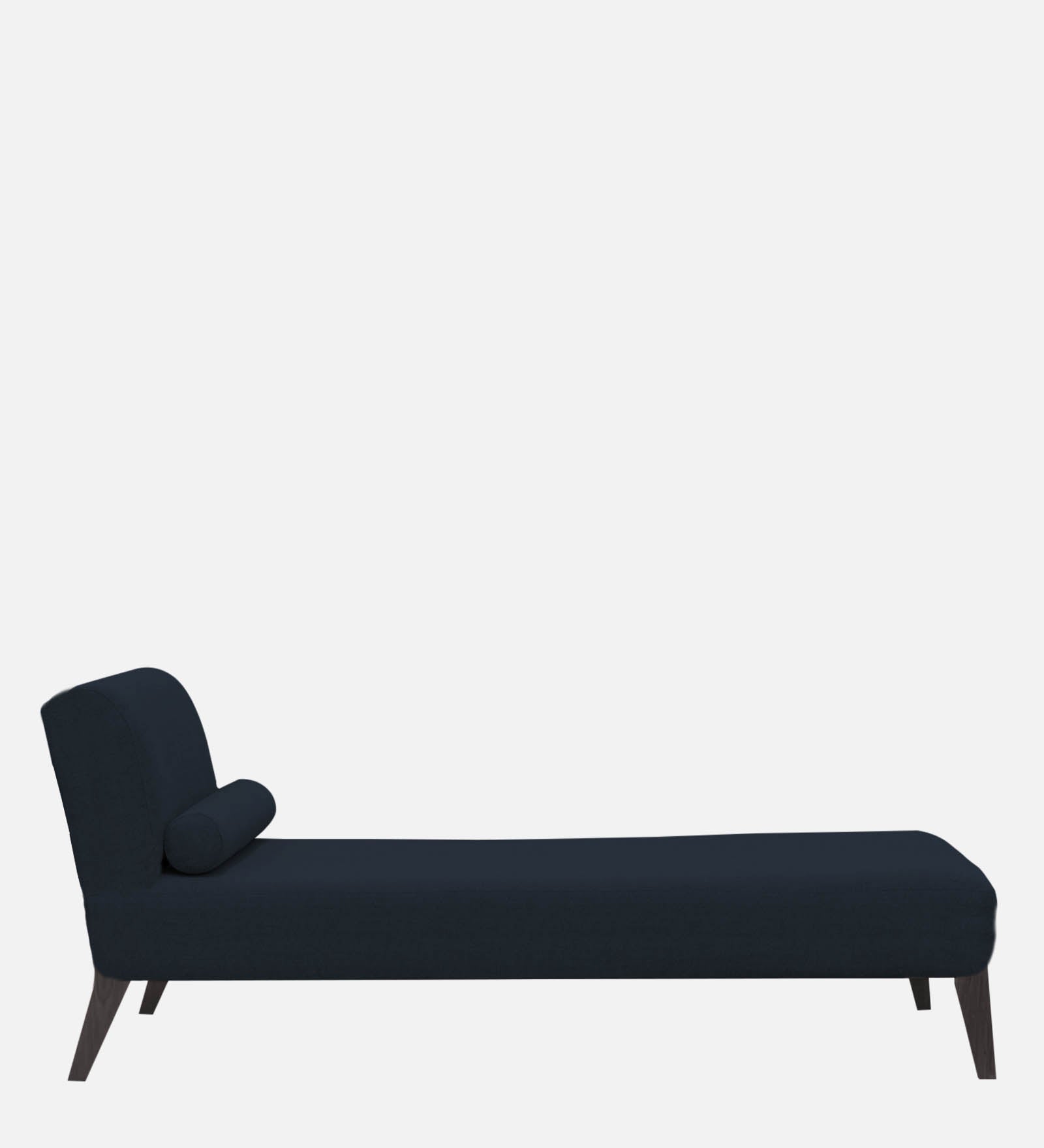 Noce Fabric Chaise Lounger In Denim Blue Colour