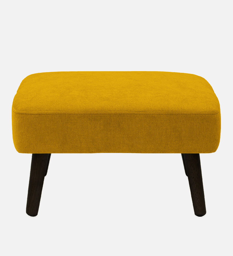 Luke Fabric Foot Stool In Bold Yellow Colour - Febonic Living