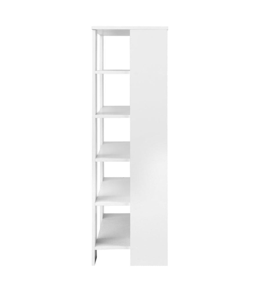 Tary Shoe Rack In Frosty White Finish - Febonic Living