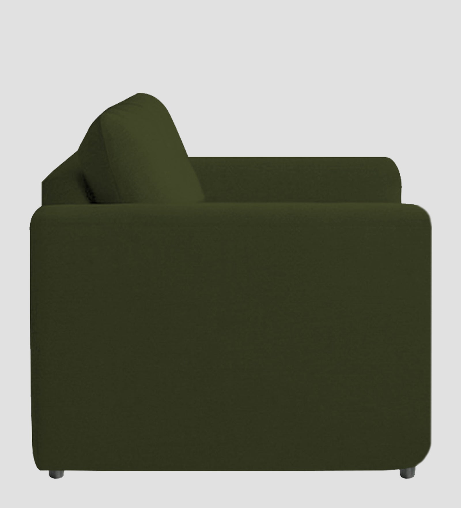 Jack Fabric 1 Seater Sofa In  Olive Green Colour - Febonic Living