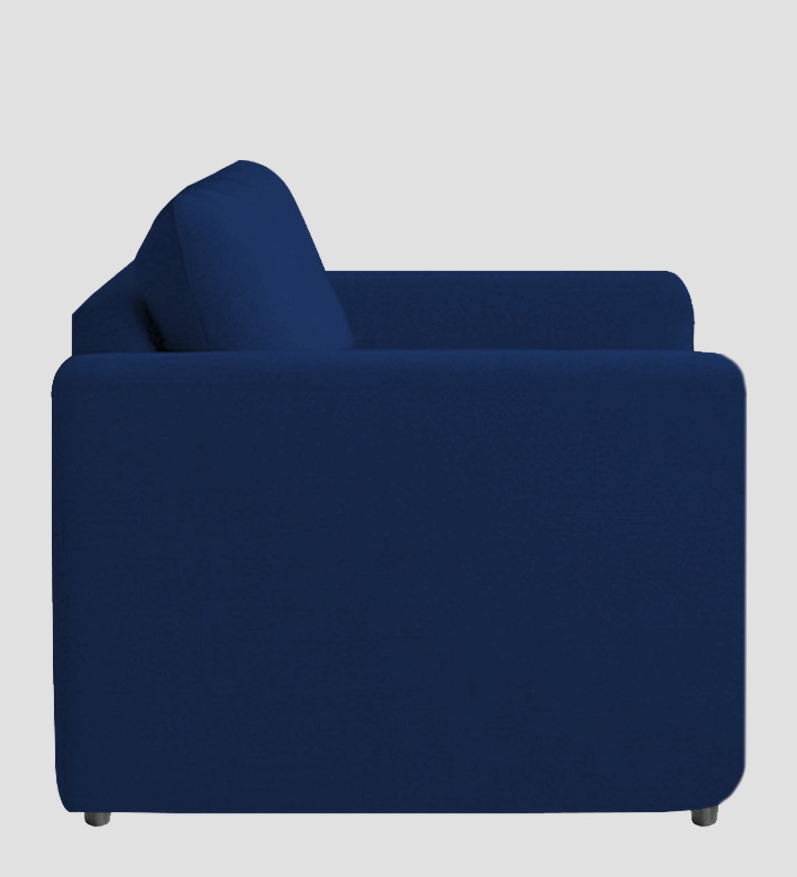Jack Fabric 1 Seater Sofa In  Royal Blue Colour - Febonic Living