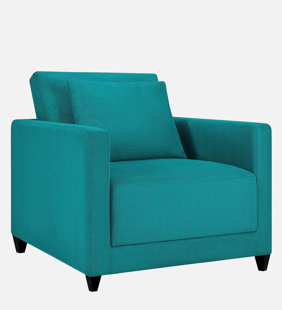 Kera Fabric 1 Seater Sofa In Sea Green Colour - Febonic Living