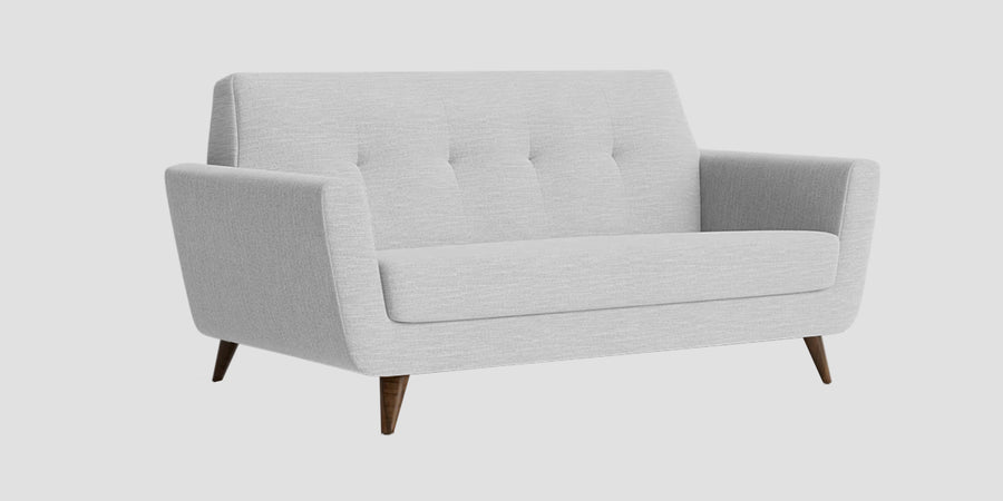 Jasmin Fabric 2 Seater Sofa In Lit Grey Colour - Febonic Living