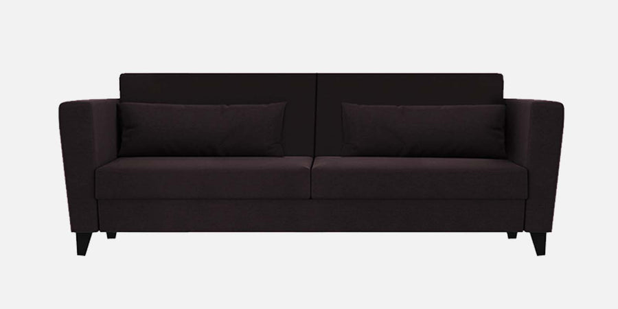 Tokyo Fabric 3 Seater Sofa In Cara Brown Colour - Febonic Living