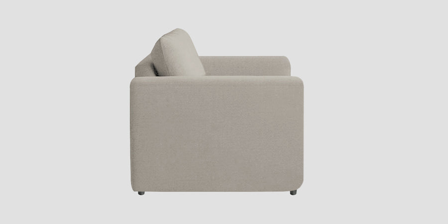 Jack Fabric 2 Seater Sofa In Ash Grey Colour - Febonic Living