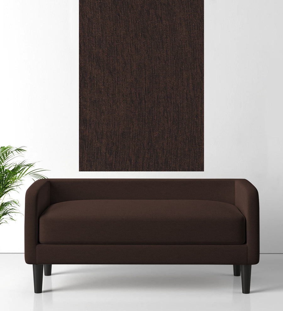 Polycotton Beso Fabric Coffee Brown 106 Code - Febonic Living
